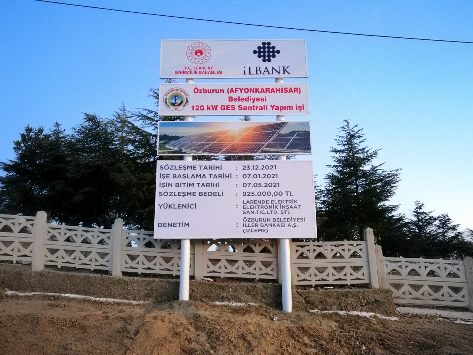 Özburun İnşaat Tabelaları