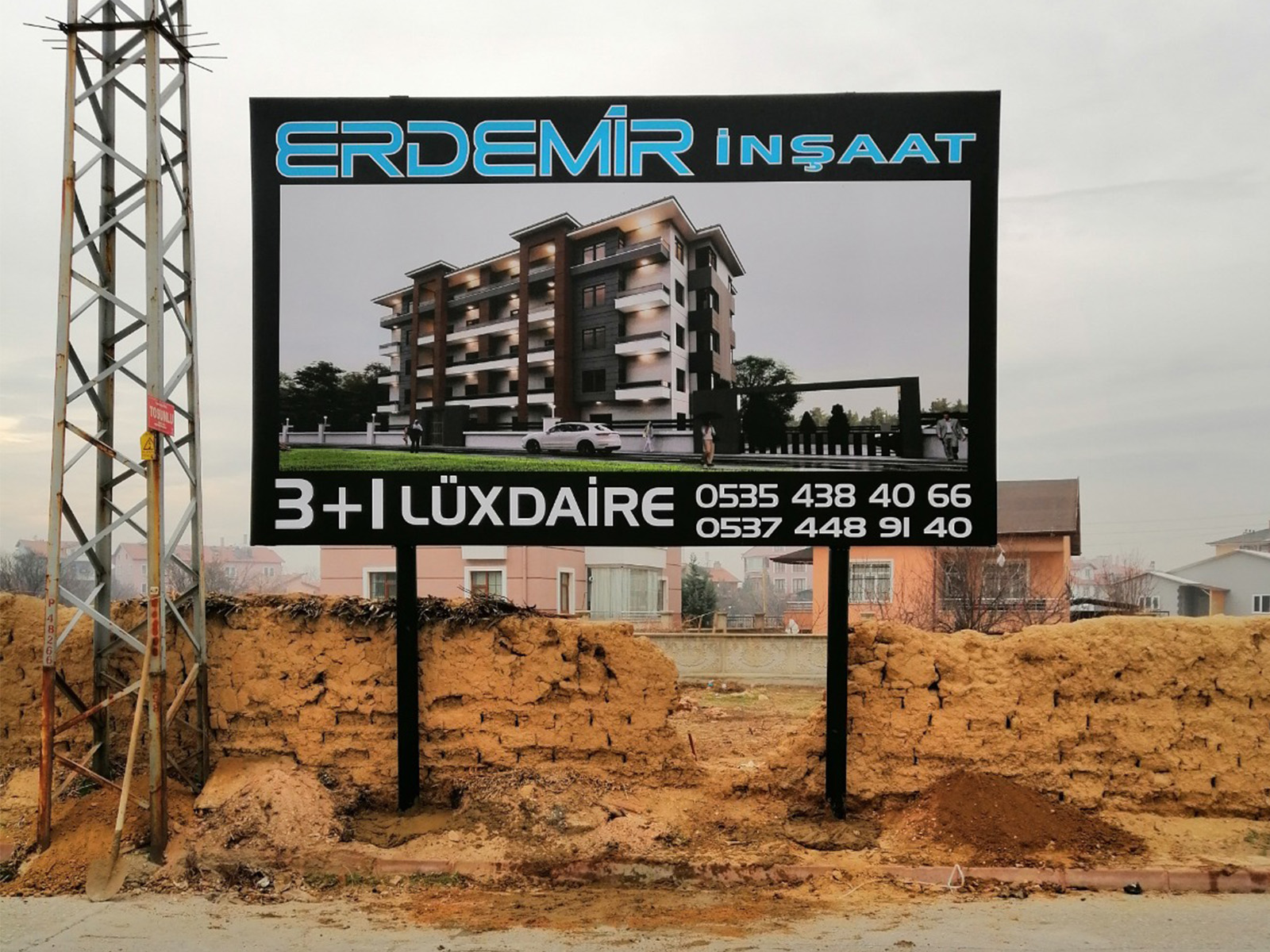 Erdemir İnşaat Tabelaları